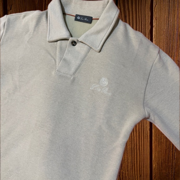 Loro Piana Other - Loro Piana Light Gray Polo Shirt